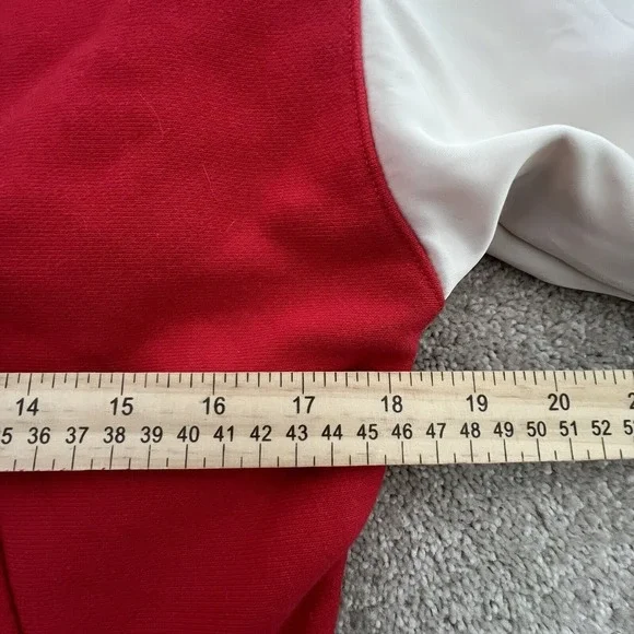 Champion‎ Red Letterman Patch Jacket XS - Picture 9 of 10